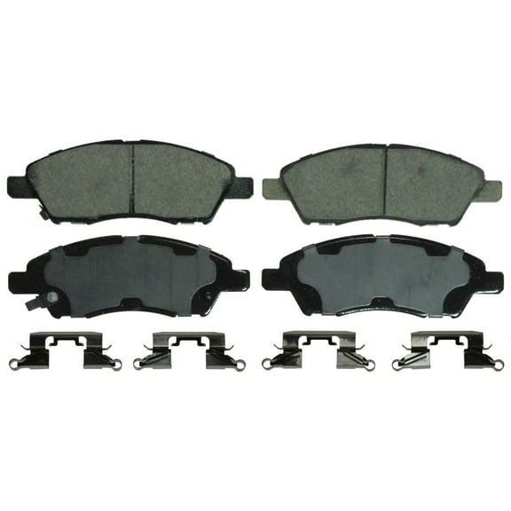 Wagner QuickStop ZD1592 Ceramic Disc Brake Pad Set Fits select: 2012-2019 NISSAN VERSA, 2014-2019 NISSAN VERSA NOTE
