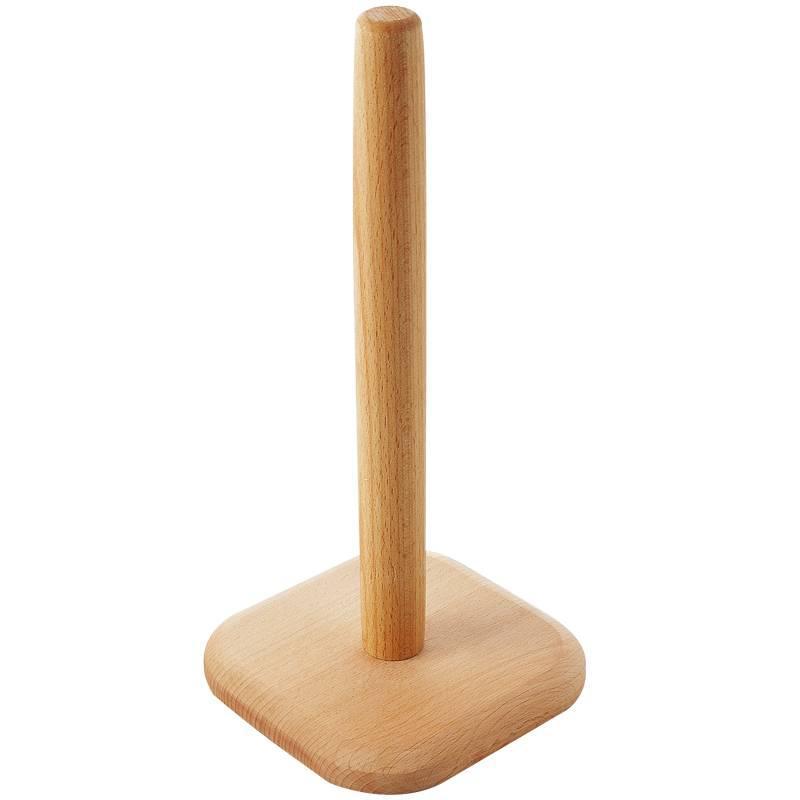 Wood Paper Towel Holder, Wooden Paper Towel Holder Countertop Standing