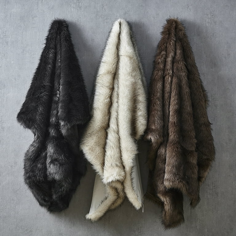 Lion fur blanket sale