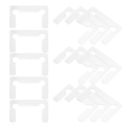 

40 Pcs Bathroom Clip Gasket Shower Doors Hinge Part Shower Door Gasket Gasket Replacement Kit Glass Door Hinge