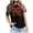 Black, variant on Graphic Tees for Women T-Shirts Bibbidi Bobbidi Shirt Women Cute Halloween T Shirt Funny Letter Print Tees Casual Tee Tops Black S