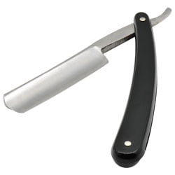 Union Razors Straight Edge Razor Black