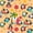 Penguins Beach Pattern, variant on FORMRS 1-Subject Spiral Notebook 8" x 5" College Ruled 60 Refillable Sheet A5 Hard Cover, Beige Horses Field Pattern