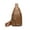 🍒 Khaki_Base#6623, variant on Waterproof Faux Leather Sling Crossbody Bag Anti Theft Travel Chest Pack for Men and Women