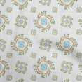 thumbnail image 1 of oneOone Viscose Chiffon Light Blue Fabric Florals Sewing Craft Projects Fabric Prints By Yard 42 Inch Wide, 1 of 1