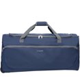 thumbnail image 4 of Amalodie 30"Polyester Rolling Collapsible Wheeled Duffel Bag for Traveling,Dark Blue, 4 of 11