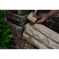 thumbnail image 2 of Good Ideas Garden Wizard Stone Landscape Border Wall Finish Kit - Sandstone, 2 of 2