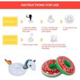thumbnail image 2 of Porte-gobelet Gonflable 6 Pcs, Porte-Boissons de spa, Piscine Gonflable, Jouets de Piscine, Adapté pour les Fêtes, les Vacances et la Natation, 2 of 4
