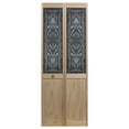 thumbnail image 2 of American Wood Eternity Half Glass Bifold Door, 32-in. x 80-in., Unfinished Pine, 2 of 7