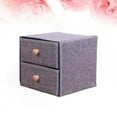 thumbnail image 3 of 1 cajón de almacenamiento de lino y algodón., 3 of 3