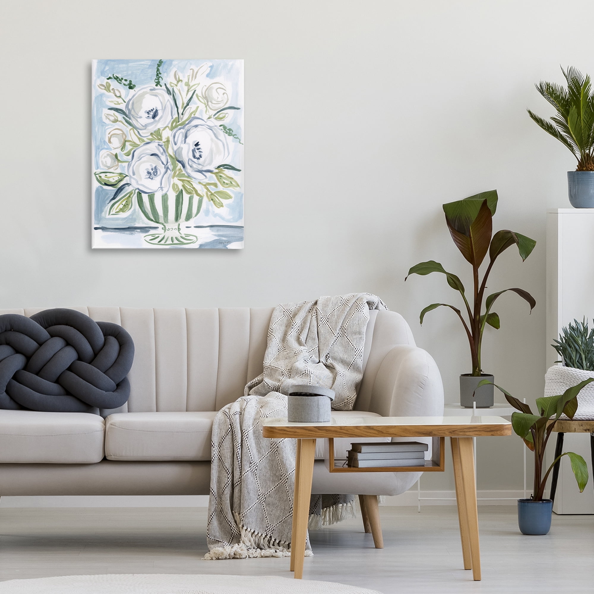 Stupell Industries Fiona Pastel Floral Bouquet Canvas Wall Art, design by Haley Knighten