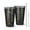 Colorful Games Text, variant on 16oz Tumblers Multicolor Controllers Games Icons Black Pattern Stainless Steel Vacuum Insulated Double Wall Travel Tumbler Cups Mug with Lid and Straw,Cleaning Brush for Coffee,Tea