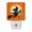 Orange, variant on Halloween Night Light, Mythical Witch Silhouette Night Flight Full Moon Plug in Night Lights with Dusk to Dawn Sensor, Energy Saving Orange LED Nightlight for Bedroom Bathroom, Auto On/Off