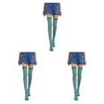 thumbnail image 1 of Medias Pantimedias Sin Costuras Sonducket Iris Raya Muslo Alto Tipo 29, 1 of 6