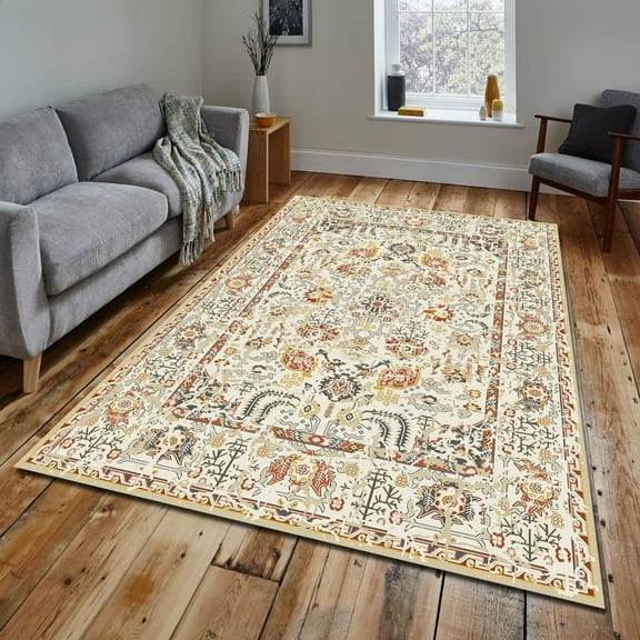 Retro ration Home Persian Carpets Living Room Sofa Area Rugs Hall Non-slip Morocco Floor Mat Room r Hallway Large Carpet