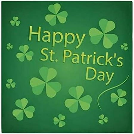 

Hyjoy 20*20in St Patrick s Day Clover Cloth Napkins Set of 6 Oversized Washable Reusable Polyester Dinner Table Napkins for Family Restaurant Party Decor