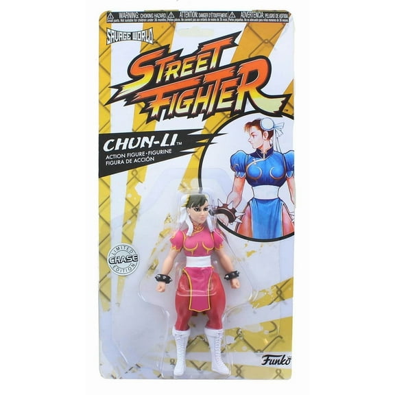 Savage World Street Fighter Funko Vinyl Figure | Blanka Yellow (Chase Figure)