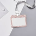 thumbnail image 6 of Kdxio Floral Retro Style Card Badge Holder Work Badge Sleeve for Office, School, Factory, ID Credit Cards, Driver Licenses and Passes, 6 of 7