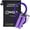 Purple, variant on Attack Speed Jump Rope : Adjustable Jumping Ropes :  Two  Skipping Workout System : One Thick and One Light 11 Foot  :  for Double Unders : Men and Women
