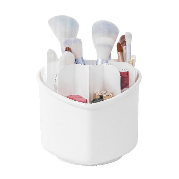 Large-capacity makeup brush storage bucket stylish makeup storage box