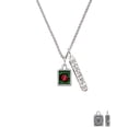thumbnail image 2 of Delight Jewelry Silvertone Red Ladybug in Shadow Box Silvertone Sisters Best Friends Forever Bar Charm Necklace, 23", 2 of 4