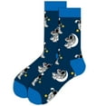 thumbnail image 4 of Creative Unisex Cotton Warm Planet Universe Series Harajuku Winter Men Socks Astronaut Socks Long Socks Hip Hop 9, 4 of 8