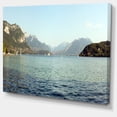 thumbnail image 2 of Annecy Lake France Panorama - Landscape Canvas Art Print, 2 of 4