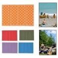 thumbnail image 4 of Splihome Tapis Extérieur Anti-Humidité Pliable Portable Imperméable Coussin de Pelouse Bleu et Noir, 4 of 5