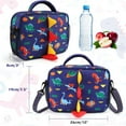 thumbnail image 6 of Hepihool Dinosaur Insulated Oxford Cloth Reusable Lunch Bag, 6 of 7