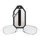 thumbnail image 3 of Llavero de anteojos para hombres y mujeres, accesorio que reemplaza en la nariz, anteojos de lectura, lector Negro+250 Salvador Llavero lectores, 3 of 10