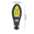 thumbnail image 3 of Lámparas solares exteriores, luces de estacionamiento solares sin cable, sensor de movimiento, 3 modos, para jardín, iluminación de jardín, luz de seguridad, luz de pared, portátil, metal,, 3 of 9