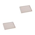 thumbnail image 3 of Justharion High-end Texture Velvet Display Stand For Rings Universal And Stylish Cloth Earrings Display Holder Display Tray Beige 2Set, 3 of 6