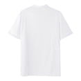 thumbnail image 4 of Men Shirts Casual Short Sleeve Slim Fit Lapel Solid Color Comfortable Breathable Stylish Wear Summer Top Men's Oversized Tee Summer Tops Streetwear, 4 of 5