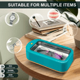 thumbnail image 5 of Ultrasonic Jewelry Cleaning Machine, Professional Ultrasonic Cleaning Machine, for Cleaning Jewelry, Glasses, US Plug, 5 of 5