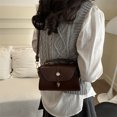 thumbnail image 3 of Este año está de moda la textura de alta calidad, nuevo modelo de bolso retro chic 2025, bolso de mujer de moda, bolso de hombro casual, bolso cruzado., 3 of 10