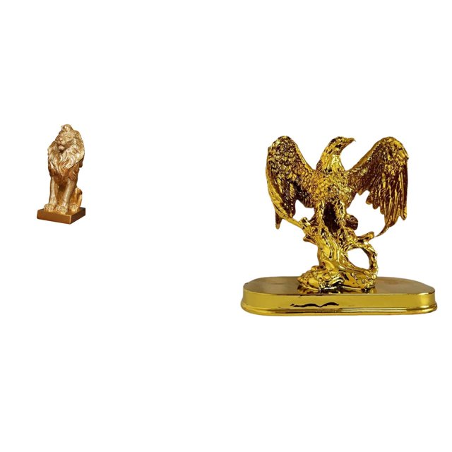 Escultura De León Majestuosa, Estatua Coleccionable, Adorno De Mesa, Figura Artística Decorativa, Artesanía Moderna, Resina, Para El Hogar, La Oficina, Estantería, Comedor, Decoración,
