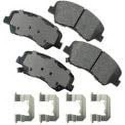 Disc Brake Pad Set Fits select: 2011-2017 HYUNDAI ACCENT, 2011-2017 KIA RIO