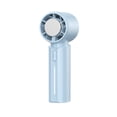 thumbnail image 2 of Semiconductor Handheld Fan, Rechargeable Cooling Device With Ice Ceramic Head and Rgb Lights, for Travel and Office Use, Blue, 2 of 7