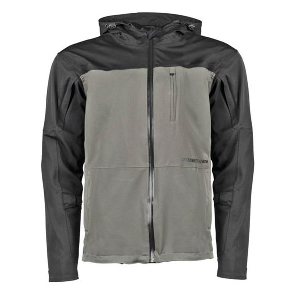 Speed & Strength 889500 Mens Fame & Fortune Textile Jacket, Black & Olive - Small