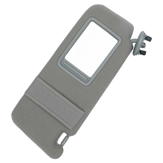 Visera solar para conductor izquierdo gris para 2007-2011 Sedan, fácil de instalar