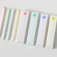 thumbnail image 7 of Kaco FIRST Gel Pens 6 Pieces with 12 Extra Refills, Cute Stationery Black Ink, 0.5 mm Fine Point, Aesthetic Cute Star Pens for Journaling, 7 of 7