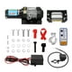 thumbnail image 1 of 4000lbs Kit de cabrestante de recuperación eléctrica ATV Trailer Truck Car DC12V Winches de control MABOTO Cabrestante de recuperación eléctrica, 1 of 7