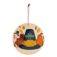 thumbnail image 6 of GFHFHITJ Thanksgiving Wooden Hanging Ornaments, Turkey Theme Wood Pendant Tree Hanging Ornaments, Autumn Hanging Ornaments for Fall harvests Thanksgiving Decorations Home Decor Tags, 6 of 6