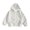 Grey, variant on Boys Girls Zip Up Hoodie Loose Fit Long Sleeve Hooded Sweatshirt With Pockets Breathable Outwear Jacket For Kids Toddler Girls Long Sleeve Zip Up Hoodie For School