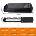 thumbnail image 2 of 5 Pins 48v 10.4ah Ebike Battery with Charger 48v Lithium ion Battery for 1000W Electric Bicycle, 2 of 10