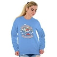 thumbnail image 4 of Smurfs Take Care Of Each Other Women Plus Size Sweatshirt Brisco Brands 2X, 4 of 5