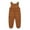 Caramel Color, variant on Chenyin Newborn Baby Boys Girls Suspender Cotton Pants Toddler down Cotton Overalls Fall Winter Thickened Bib Pants Trousers for Boys Girls 9 Months-4 Years