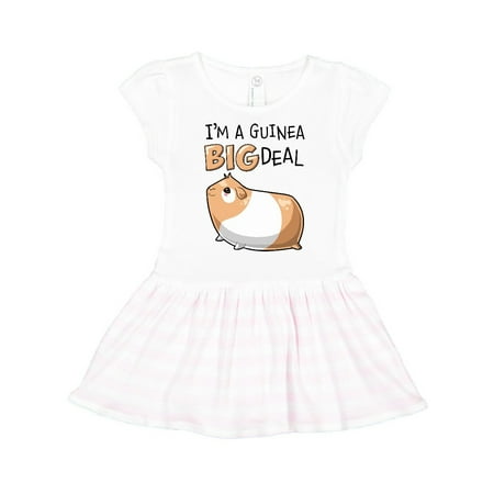 I'm a Guinea Big Deal with Cute Guinea Pig Toddler Dress
