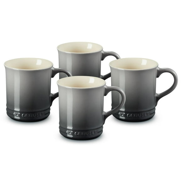 Set de tazas de gres Le Creuset 4 x 414 ml Oyster