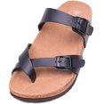 thumbnail image 3 of Tanleewa Cork Footbed Sandals Casual Flip Flops Beach Slippers for Women, 3 of 7